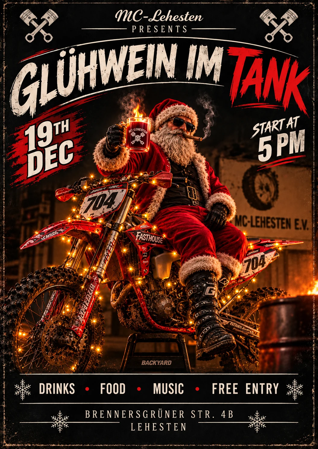 Glühwein im Tank